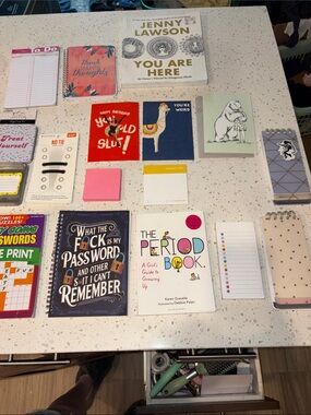 Assorted Home Office Notebooks & Journals - Mixed Colors